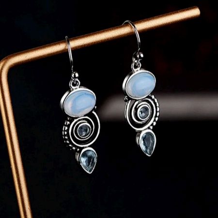 Sophisticated Teardrop 925 Sterling Silver Earrings